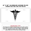 6 X 12 Full Size Aluminum License Plate for Cars and Trucks  Thumbnail