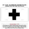 6 X 12 Full Size Aluminum License Plate for Cars and Trucks  Thumbnail
