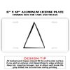 6 X 12 Full Size Aluminum License Plate for Cars and Trucks  Thumbnail