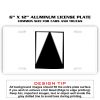 6 X 12 Full Size Aluminum License Plate for Cars and Trucks  Thumbnail