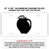 6 X 12 Full Size Aluminum License Plate for Cars and Trucks  Thumbnail