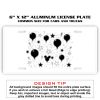 6 X 12 Full Size Aluminum License Plate for Cars and Trucks  Thumbnail