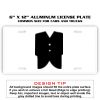 6 X 12 Full Size Aluminum License Plate for Cars and Trucks  Thumbnail