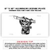 6 X 12 Full Size Aluminum License Plate for Cars and Trucks  Thumbnail