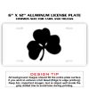 6 X 12 Full Size Aluminum License Plate for Cars and Trucks  Thumbnail