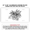 6 X 12 Full Size Aluminum License Plate for Cars and Trucks  Thumbnail
