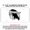 6 X 12 Full Size Aluminum License Plate for Cars and Trucks  Thumbnail