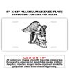 6 X 12 Full Size Aluminum License Plate for Cars and Trucks  Thumbnail