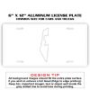 6 X 12 Full Size Aluminum License Plate for Cars and Trucks  Thumbnail