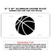 6 X 12 Full Size Aluminum License Plate for Cars and Trucks  Thumbnail