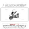 6 X 12 Full Size Aluminum License Plate for Cars and Trucks  Thumbnail