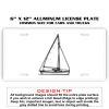 6 X 12 Full Size Aluminum License Plate for Cars and Trucks  Thumbnail