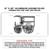 6 X 12 Full Size Aluminum License Plate for Cars and Trucks  Thumbnail
