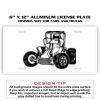 6 X 12 Full Size Aluminum License Plate for Cars and Trucks  Thumbnail