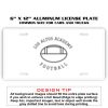 6 X 12 Full Size Aluminum License Plate for Cars and Trucks  Thumbnail
