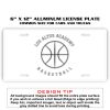 6 X 12 Full Size Aluminum License Plate for Cars and Trucks  Thumbnail