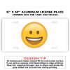 6 X 12 Full Size Aluminum License Plate for Cars and Trucks  Thumbnail