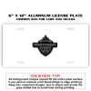 6 X 12 Full Size Aluminum License Plate for Cars and Trucks  Thumbnail