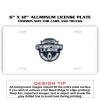 6 X 12 Full Size Aluminum License Plate for Cars and Trucks  Thumbnail