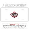 6 X 12 Full Size Aluminum License Plate for Cars and Trucks  Thumbnail