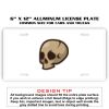 6 X 12 Full Size Aluminum License Plate for Cars and Trucks  Thumbnail