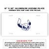 6 X 12 Full Size Aluminum License Plate for Cars and Trucks  Thumbnail