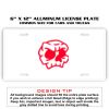 6 X 12 Full Size Aluminum License Plate for Cars and Trucks  Thumbnail