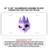 6 X 12 Full Size Aluminum License Plate for Cars and Trucks  Thumbnail