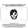 6 X 12 Full Size Aluminum License Plate for Cars and Trucks  Thumbnail