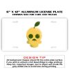 6 X 12 Full Size Aluminum License Plate for Cars and Trucks  Thumbnail