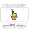 6 X 12 Full Size Aluminum License Plate for Cars and Trucks  Thumbnail