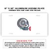 6 X 12 Full Size Aluminum License Plate for Cars and Trucks  Thumbnail