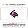 6 X 12 Full Size Aluminum License Plate for Cars and Trucks  Thumbnail