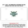 6 X 12 Full Size Aluminum License Plate for Cars and Trucks  Thumbnail