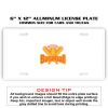 6 X 12 Full Size Aluminum License Plate for Cars and Trucks  Thumbnail