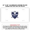6 X 12 Full Size Aluminum License Plate for Cars and Trucks  Thumbnail