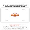 6 X 12 Full Size Aluminum License Plate for Cars and Trucks  Thumbnail