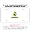 6 X 12 Full Size Aluminum License Plate for Cars and Trucks  Thumbnail