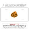 6 X 12 Full Size Aluminum License Plate for Cars and Trucks  Thumbnail