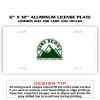6 X 12 Full Size Aluminum License Plate for Cars and Trucks  Thumbnail