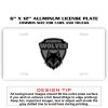 6 X 12 Full Size Aluminum License Plate for Cars and Trucks  Thumbnail