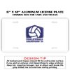 6 X 12 Full Size Aluminum License Plate for Cars and Trucks  Thumbnail
