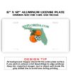6 X 12 Full Size Aluminum License Plate for Cars and Trucks  Thumbnail