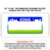 6 X 12 Full Size Aluminum License Plate for Cars and Trucks  Thumbnail