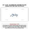 6 X 12 Full Size Aluminum License Plate for Cars and Trucks  Thumbnail