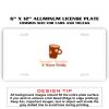 6 X 12 Full Size Aluminum License Plate for Cars and Trucks  Thumbnail