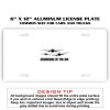 6 X 12 Full Size Aluminum License Plate for Cars and Trucks  Thumbnail