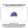 6 X 12 Full Size Aluminum License Plate for Cars and Trucks  Thumbnail