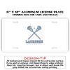 6 X 12 Full Size Aluminum License Plate for Cars and Trucks  Thumbnail