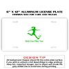 6 X 12 Full Size Aluminum License Plate for Cars and Trucks  Thumbnail